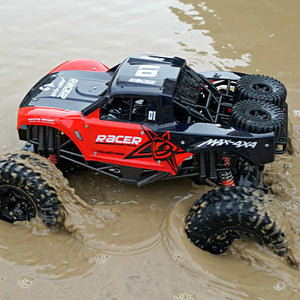 Kids RC Car Amphibious 2.4GH Remote Control Truck 100% Waterproof Off-Road Monster Vehicle