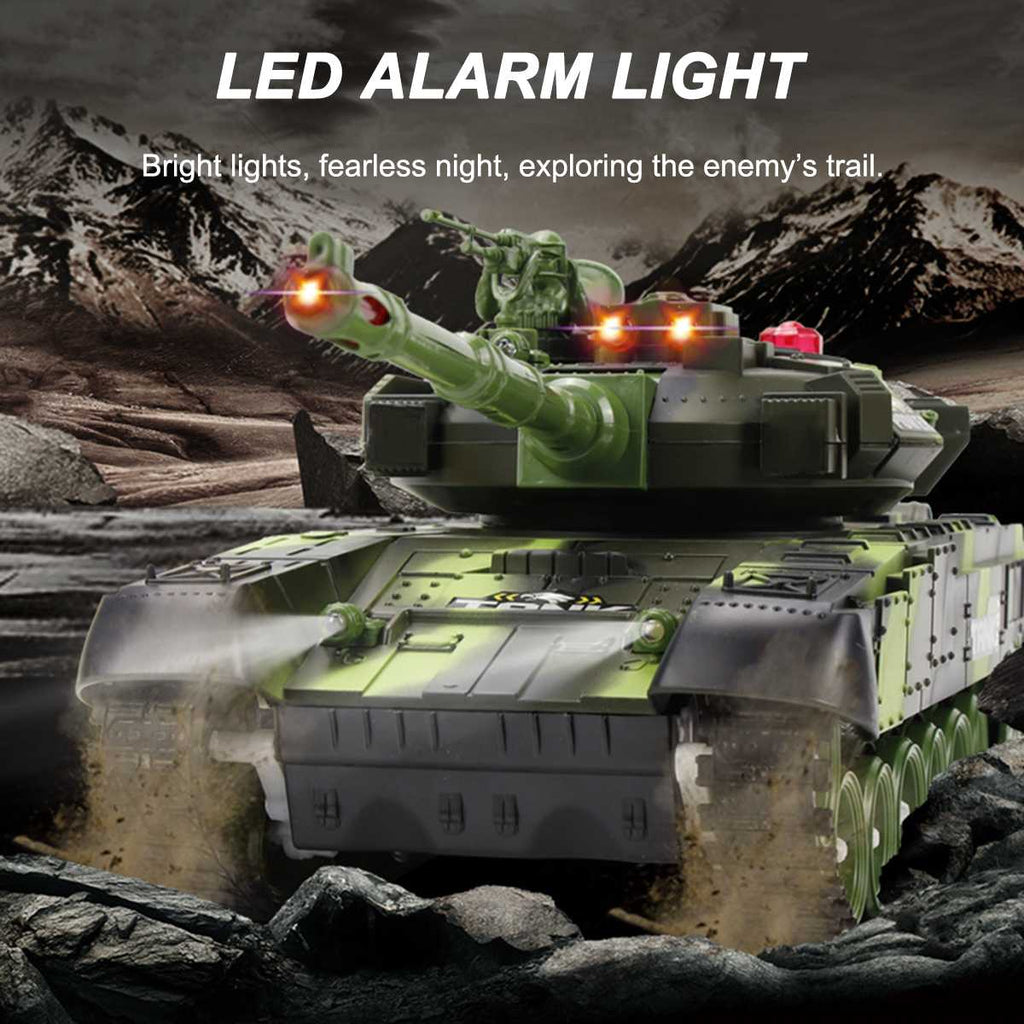 Kids RC Battle Tank Remote Control Army Tank Super Battle Launch Remote Tanks