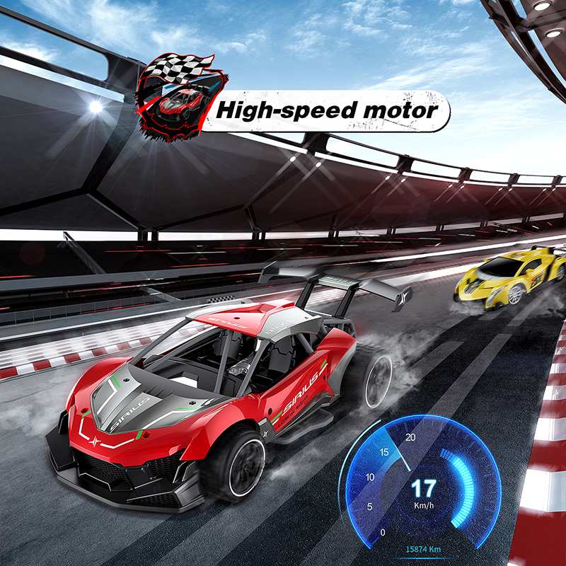 1/14 2.4GHZ 4CH High Frequency Alloy Remote Control High-speed Moter RC Racing Car
