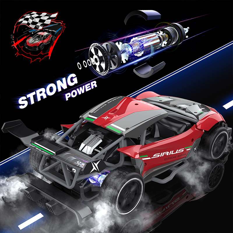 1/14 2.4GHZ 4CH High Frequency Alloy Remote Control High-speed Moter RC Racing Car