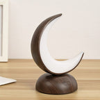 Moon Aromatherapy Diffuser Night Light Bedroom LED Rechargeable Table Lamp Scented Oil Diffuser