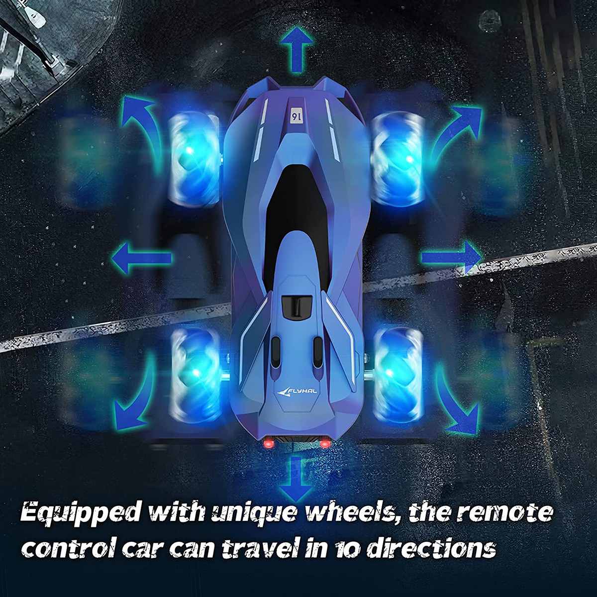 1:24 High Speed 4WD RC Car Remote Control Stunt Vehicles Drift Racing Toys