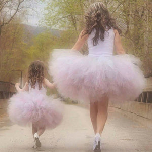 Kids Tutu Princess Fluffy Ball Gown Puffy Pettiskirt Ballet Dance Skirts