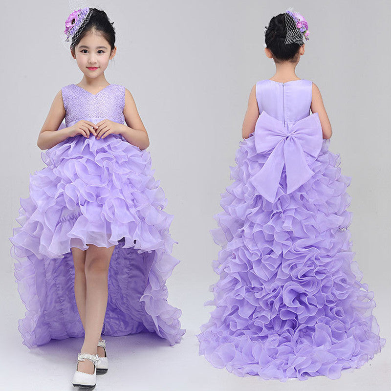 Little Girl Pageant Dresses Fancy Wedding Party Prom Dresses