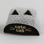 Summer Baby Boy Cute Baby Hats with Cat Ears Print  Animal  Baseball Sunhats Soft Caps