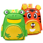 Cute Owl Animals Kids Backpack Toddler School Bags ZOO Families Kindergarten Bag