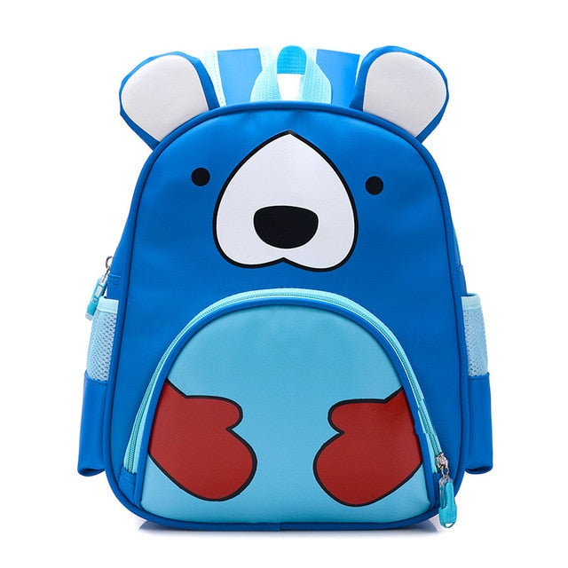 Cute Owl Animals Kids Backpack Toddler School Bags ZOO Families Kindergarten Bag