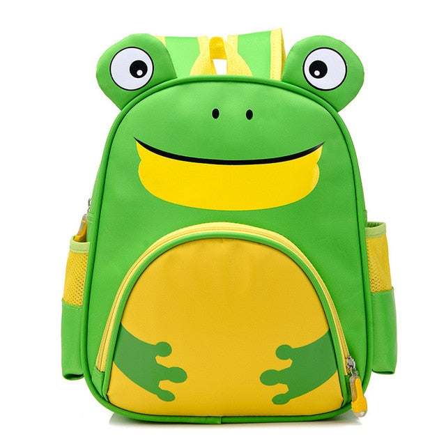 Cute Owl Animals Kids Backpack Toddler School Bags ZOO Families Kindergarten Bag