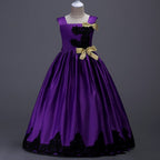 Flower Girl Dress Girls Elegant Embroidery Formal Dresses Pageant Wedding Graduation Prom Dresses