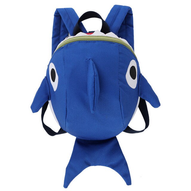 Toddler Backpack Lovely Kindergarten Cartoon Animal Shark Backpack