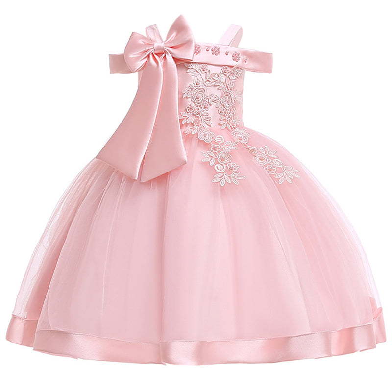 Flower Girl Dress Pageant Dresses Sequin Ruffles Tulle Dress