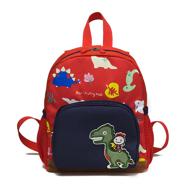 Toddler Dinosaur Backpack Boys Girls Kids School Bag  Pattern Cartoon Toddler School Bags