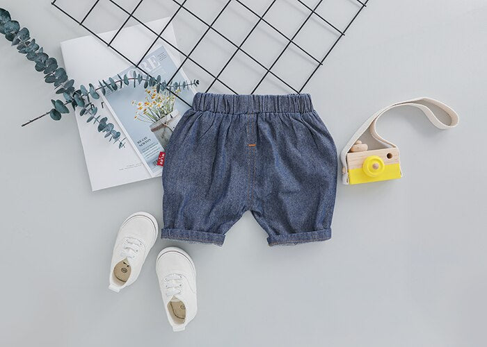 Summer Infant Toddler Suits Bee T-Shirt Shorts+Pants 2 PCS