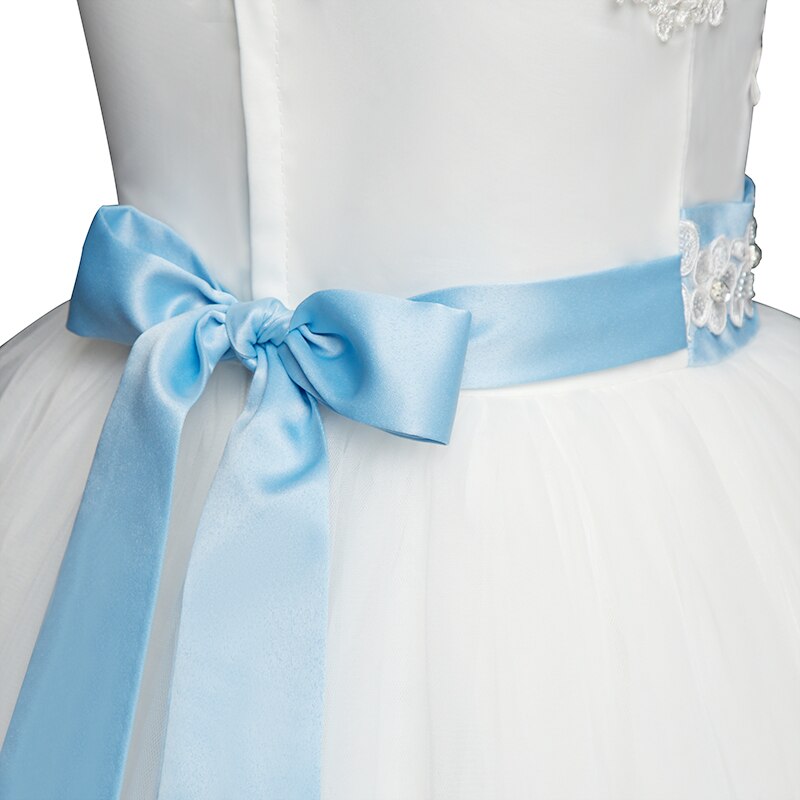 Girls Formal Dresses Long Little Girl Wedding Prom Graduation Ball Gown