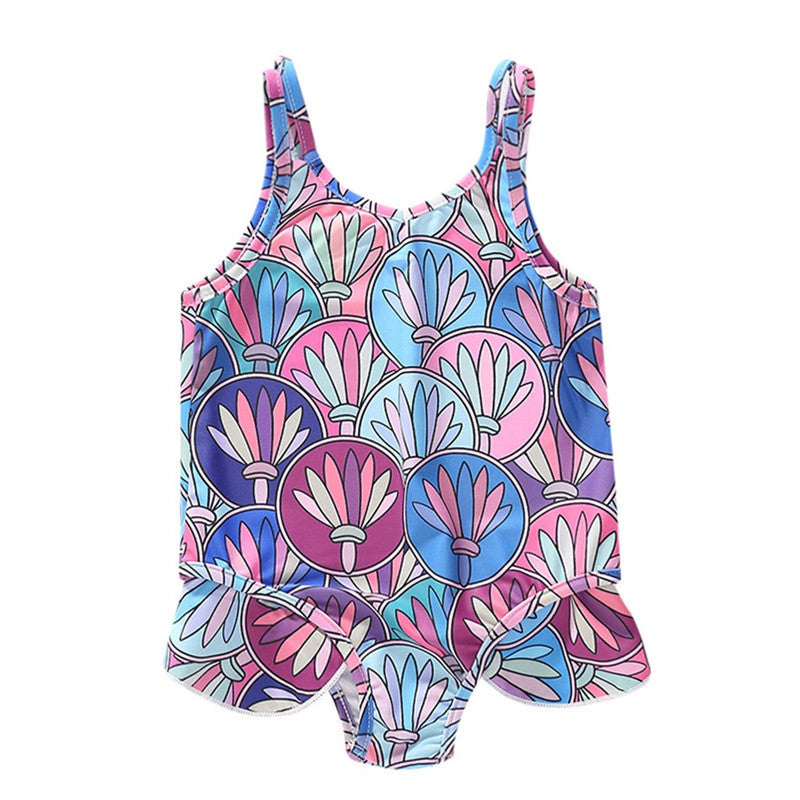 New Kids Girls Bikini Beach One Piece Swimsuit Bikini Swimwear