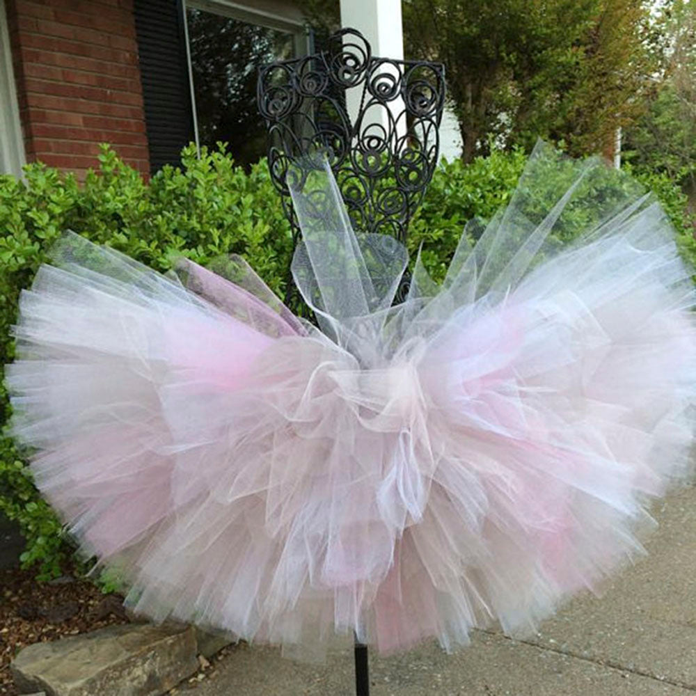 Kids Tutu Princess Fluffy Ball Gown Puffy Pettiskirt Ballet Dance Skirts
