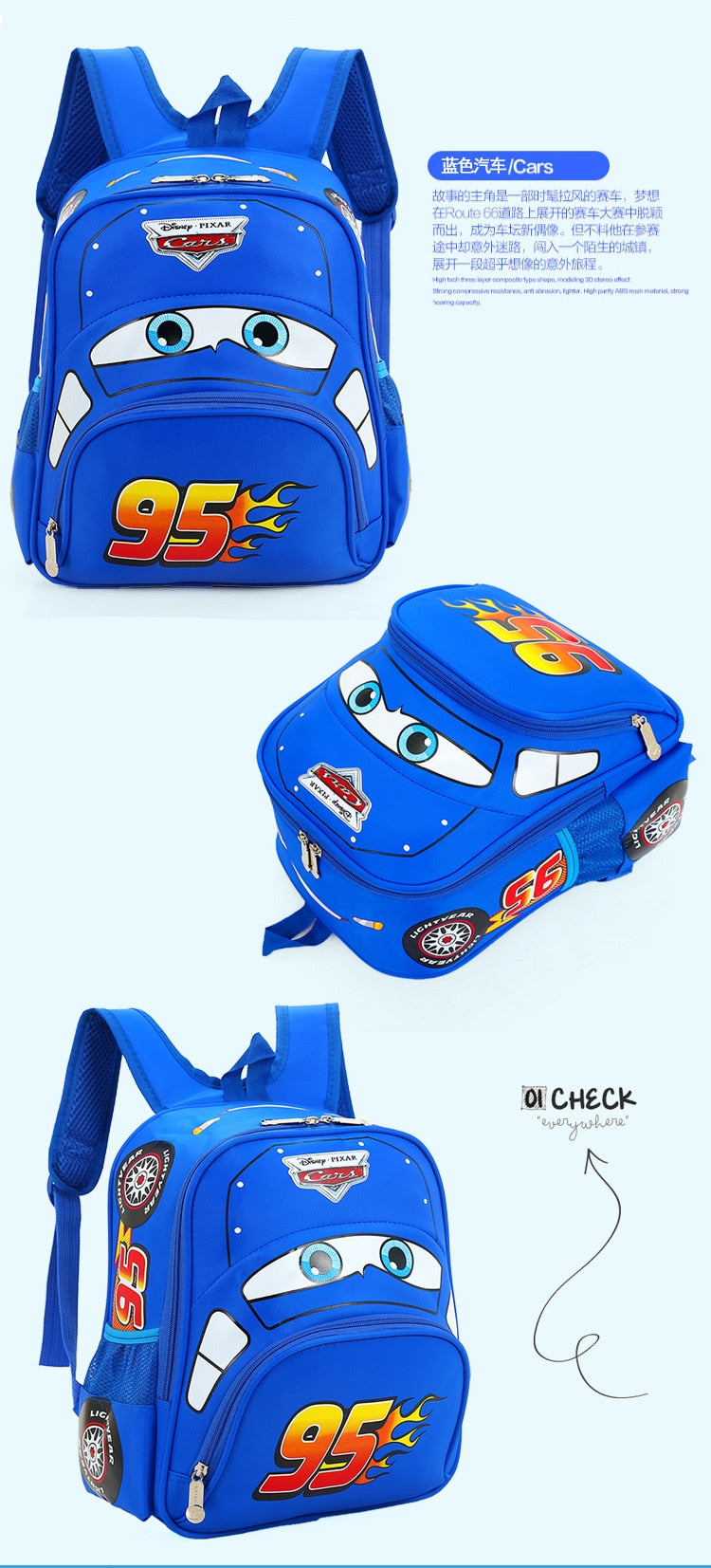JUNZAN Cute Crocodile Print Blue Mini Backpack for Boys Girls Toddler Kid  Preschool Bookbag Student Bag Travel Daypack