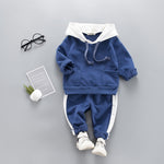 Toddler Boy Casual Sweatshirt Long Sleeve Autumn Outfits Tracksuit For 1-4T
