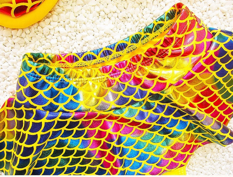 Ruffle Brief Bottom Bikini Baby Girl Cute Swimsuit Beachwear