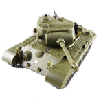 RC Battle Tanks Sherman M4A3 US Medium Tank IR Battle Panzer with Sound & Light