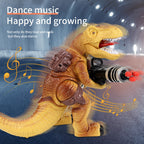 Kids RC Dinosaur with Launching Bullets Electric Remote Control Tyrannosaurus Rex Commando for Battle