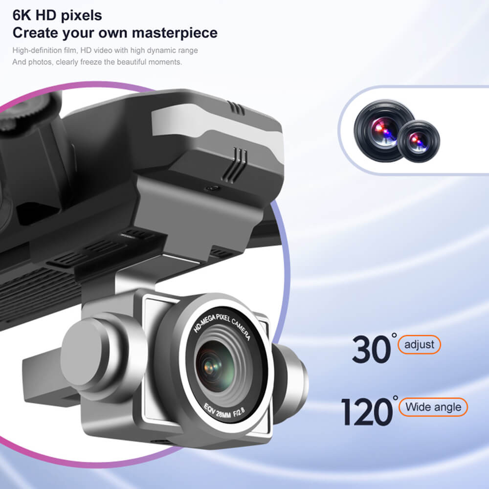 Mini Drone with Camera for Kids 6K Remote Control FPV Quadcopter with Gesture Sensing for Beginners