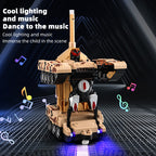 RC Tank Deformable Remote Control Car Robot Battle Tank Toy Full Function Stunt Car