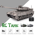 12.3" Remote Control Tank RC Vehicle Full-Function Stunt Tank Toy for Kids Gift