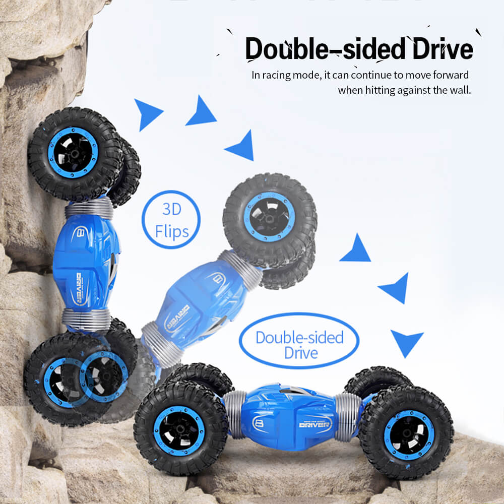 RC Cars For Kids - 1:16 RC Twist Car 4WD Rechargable Remote Control Climber RC Car