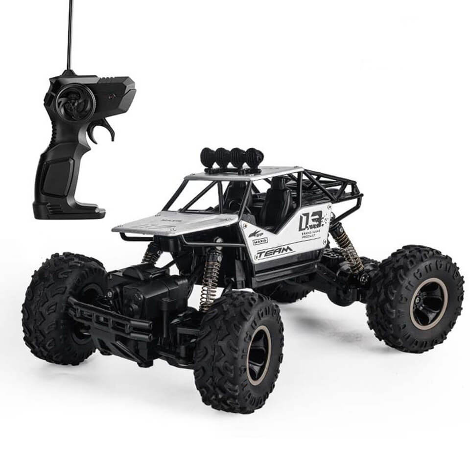 Kids Fast Remote Control Truck Off-Road Rock Crawler Racing Car