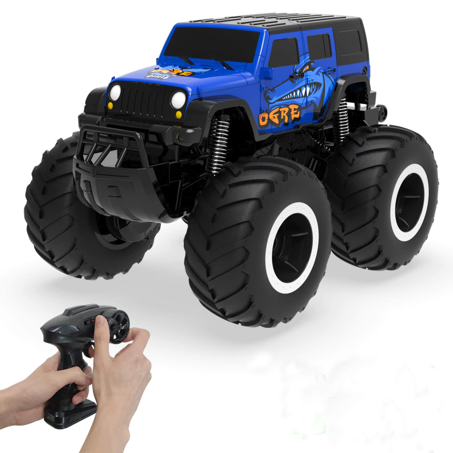 Amphibious RC Car 1/16 Remote Control Off-Road Waterproof Vehicle RC Monster Truck
