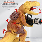 Kids RC Dinosaur with Launching Bullets Electric Remote Control Tyrannosaurus Rex Commando for Battle
