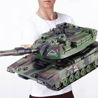 Kids RC Battle Tank 10.5'' Remote Control Tanks All Terrains Crawler