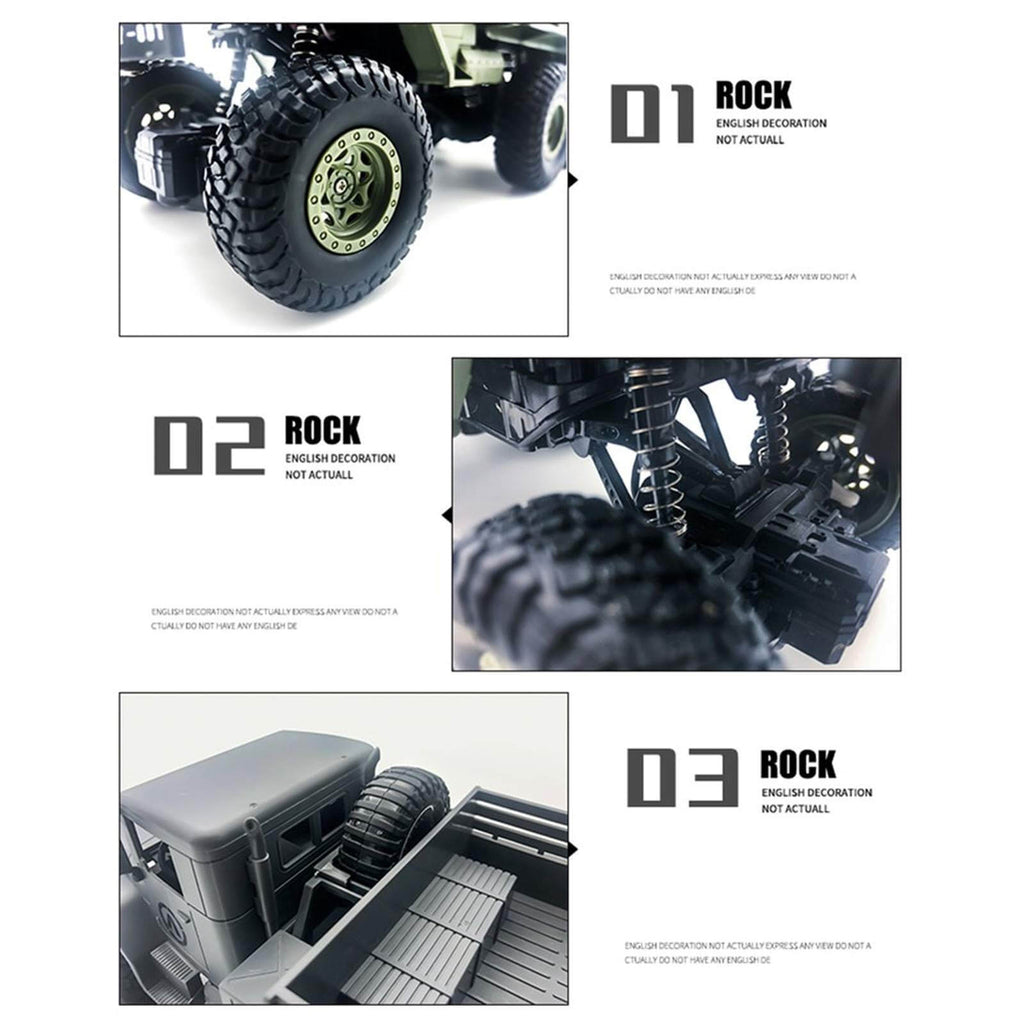 RC Car 2.4G Off-Road Vehicle High Speed Remote Control Truck Toy for Children Birthday Gift