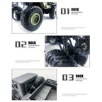 RC Car 2.4G Off-Road Vehicle High Speed Remote Control Truck Toy for Children Birthday Gift