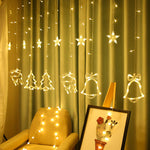 117in Remote Control Christmas String Lights 8 Fun Modes USB Hanging Waterproof Twinkle Light for Home Decoration
