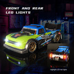 RC Drift Car 4WD High Speed Racing Car with Spray 1/16 Remote Control Stunt Vehicle