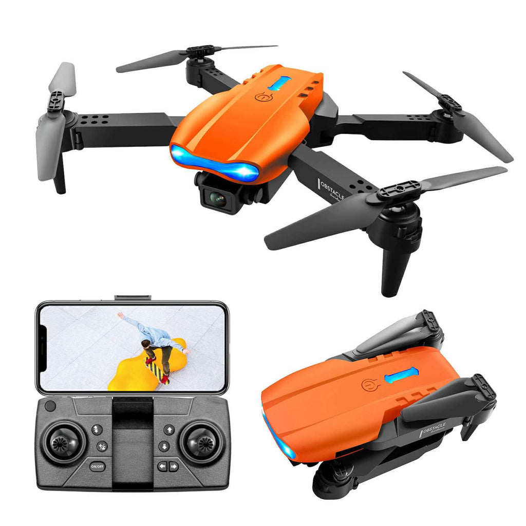RC Drone with Camera 4K Dual Camera Mobile Control Quadcopter with Obstacle Avoidance