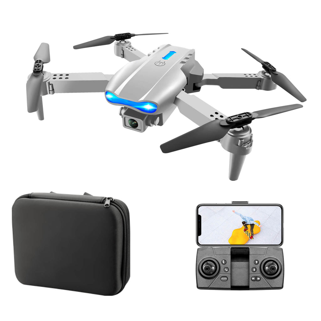 RC Drone with Camera 4K Dual Camera Mobile Control Quadcopter with Obstacle Avoidance