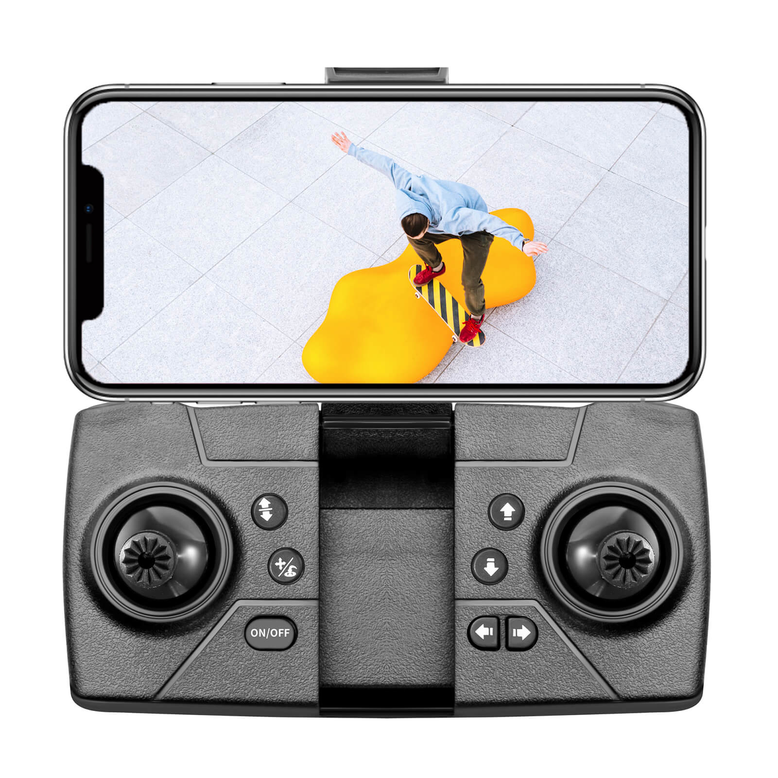 RC Drone with Camera 4K Dual Camera Mobile Control Quadcopter with Obstacle Avoidance