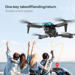 RC Drone with Camera 4K Dual Camera Mobile Control Quadcopter with Obstacle Avoidance