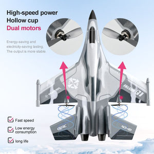 12.4'' RC G1 Fighter Jet Remote Control EPP Airplane 2.4GHz RC Aircraft for Kids and Beginners