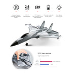 12.4'' RC G1 Fighter Jet Remote Control EPP Airplane 2.4GHz RC Aircraft for Kids and Beginners