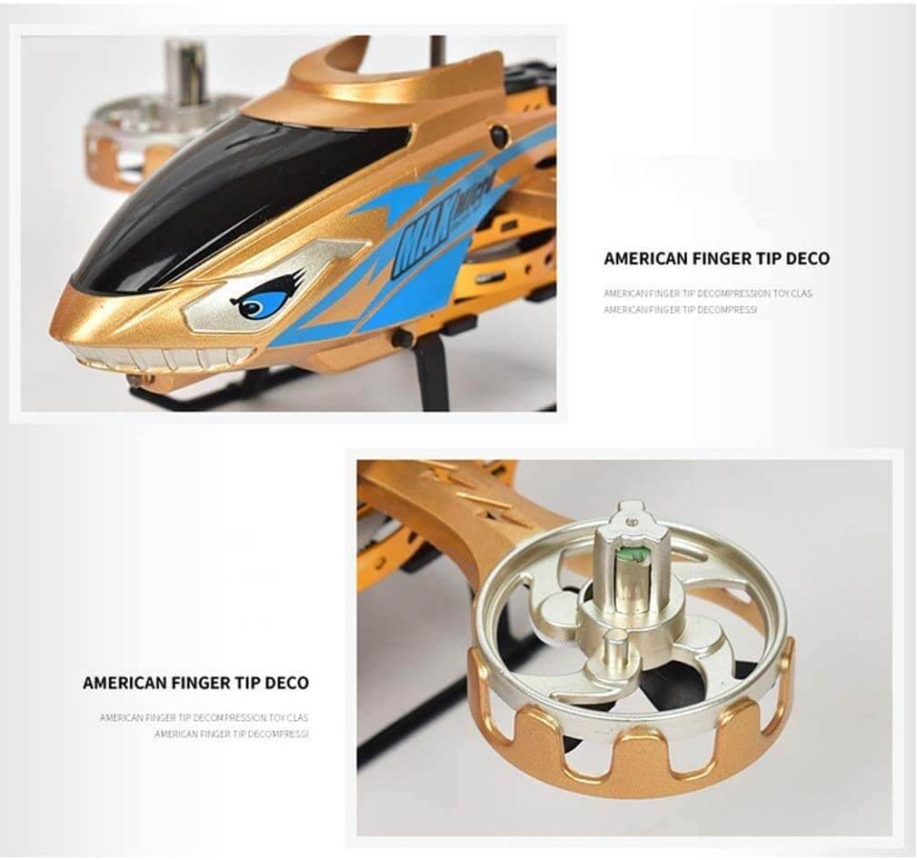 Alloy RC Helicopter 2.4G Aircraft Remote Control Plane with Side Fly for Kids Birthday Gift
