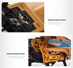 Alloy RC Helicopter 2.4G Aircraft Remote Control Plane with Side Fly for Kids Birthday Gift