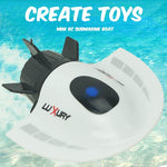 Mini RC Submarine Boat Remote Control Waterproof Diving Toy for Kids