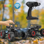 RC Car 2.4G Off-Road Remote Control Truck Alloy Shell High Speed Monster Toys