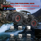 RC Car 2.4G Off-Road Remote Control Truck Alloy Shell High Speed Monster Toys