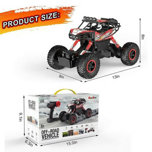 1:12 RC Car 4WD Remote Control Off-Road Monster Truck Climbing Racing Stunt Car for Kids