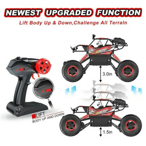 1:12 RC Car 4WD Remote Control Off-Road Monster Truck Climbing Racing Stunt Car for Kids